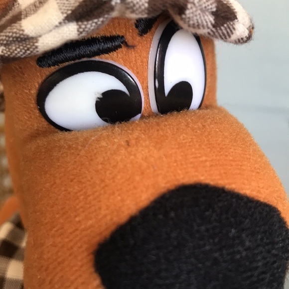 Vintage 1997 Sherlock Detective Scooby Doo dog plush toy Cartoon Network 11" - Picture 6 of 10